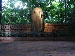 Standing Buddha sculpture