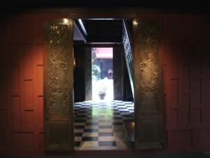 Entrance to the main house