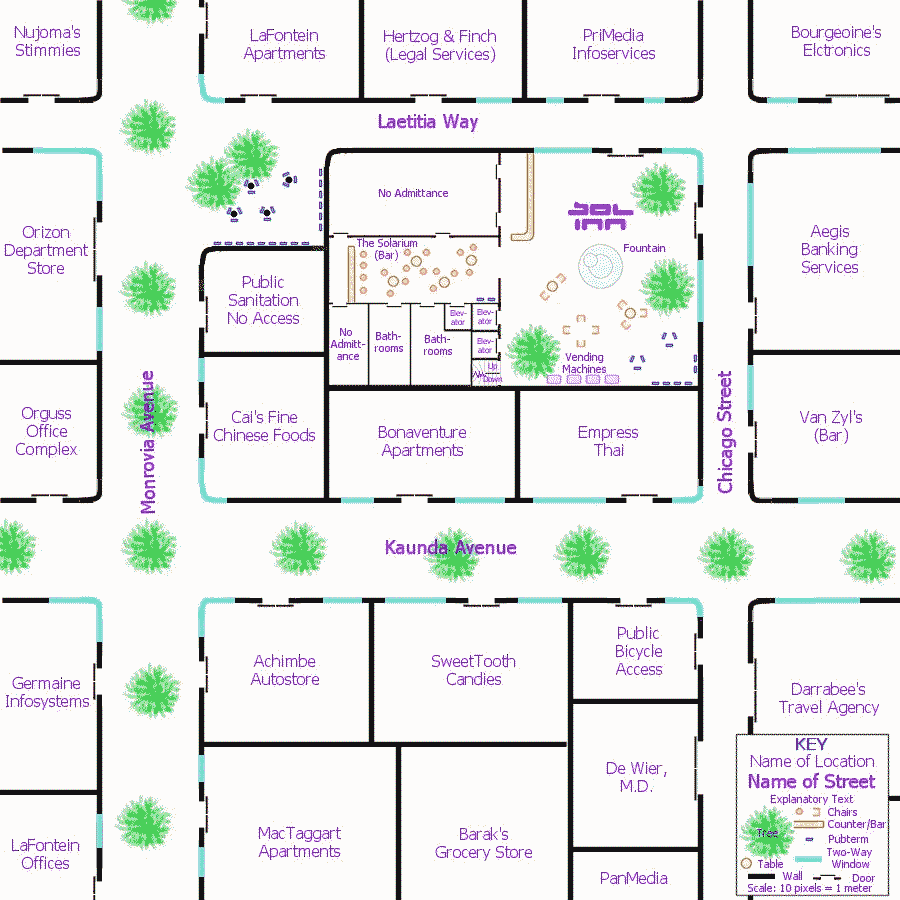 Hallway in Keuschburg